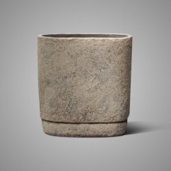 Planter Oval Grandeur Limestone M 34x15x35