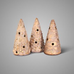 Sort. Of 3 X-Trees with Holes Jewel D.10 H.20