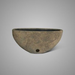 Planter Oval Conic Rustic 43x16x20