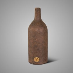 Bottle Tall Neck Majestic Brown M D.12 H.32