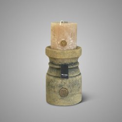 Candleholder Basic Ancient Earth L D.14 H.20