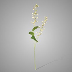 Mini flower branch cream 108cm