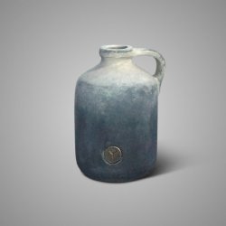 Bottle Basic with Ear Ancient Blue M D.16 H.23