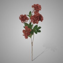 Hydrangea Spray Red Grande 75 cm